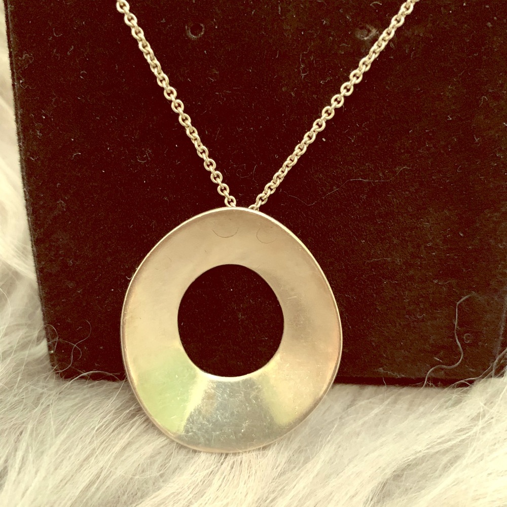 T&Co Frank Gehry "Morph"  Silver 16" Necklace
